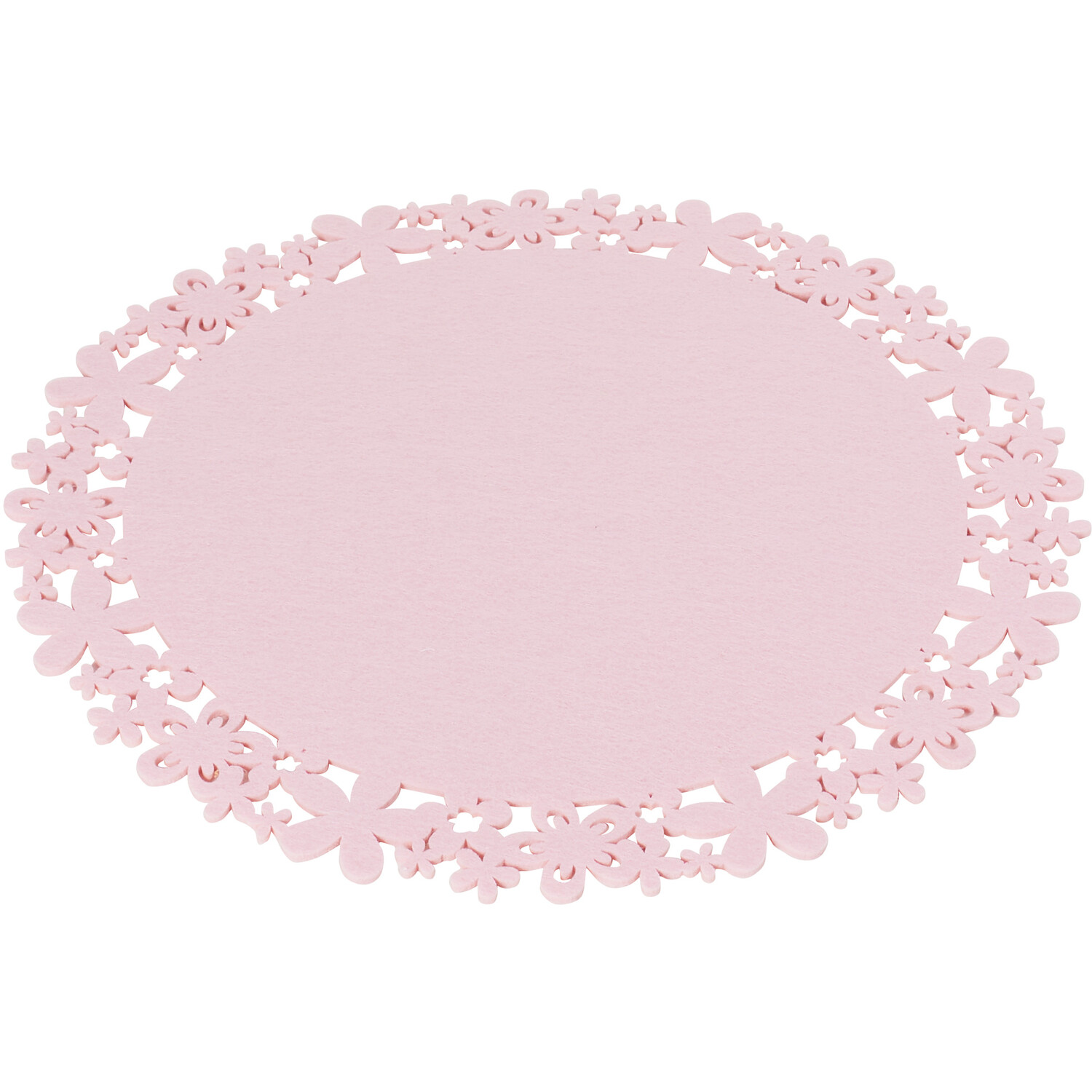 Pack of 2 Floral Felt Placemats Image 4