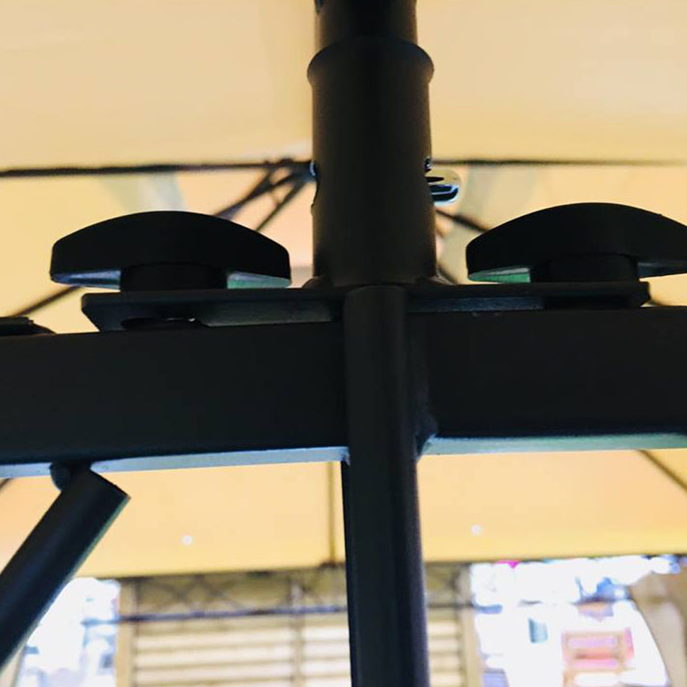 Glendale Marco Polo 4 x 3m Mocha Garden Gazebo Image 4