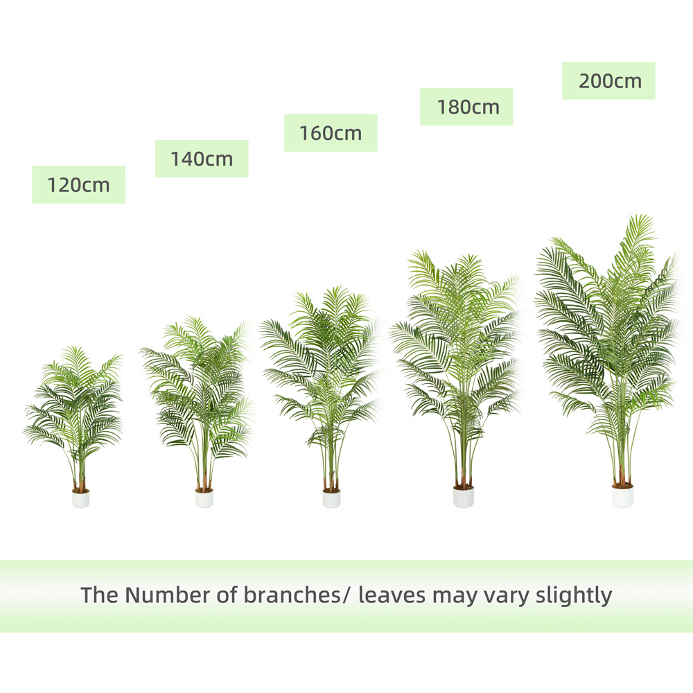 Palm Tree Indoor Artificial Plant 160cm Image 5