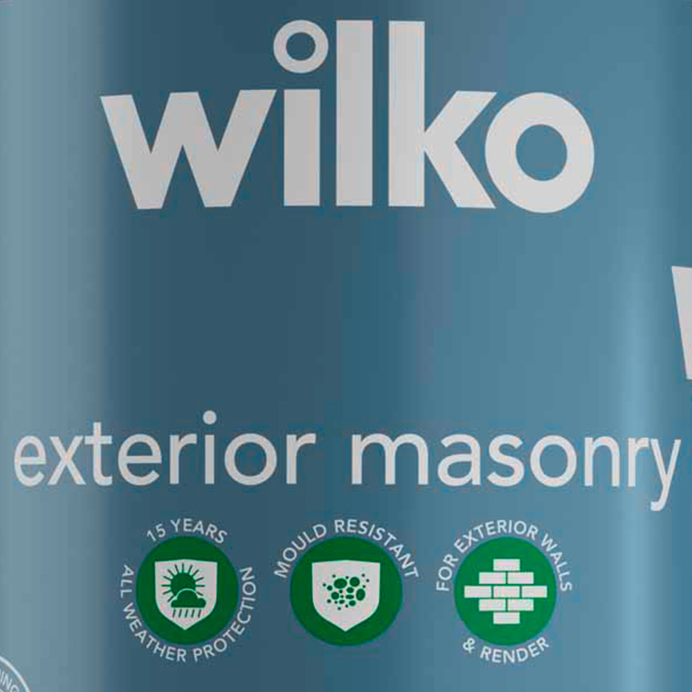Wilko Atlas Stone Smooth Finish Masonry Paint 5L Image 3