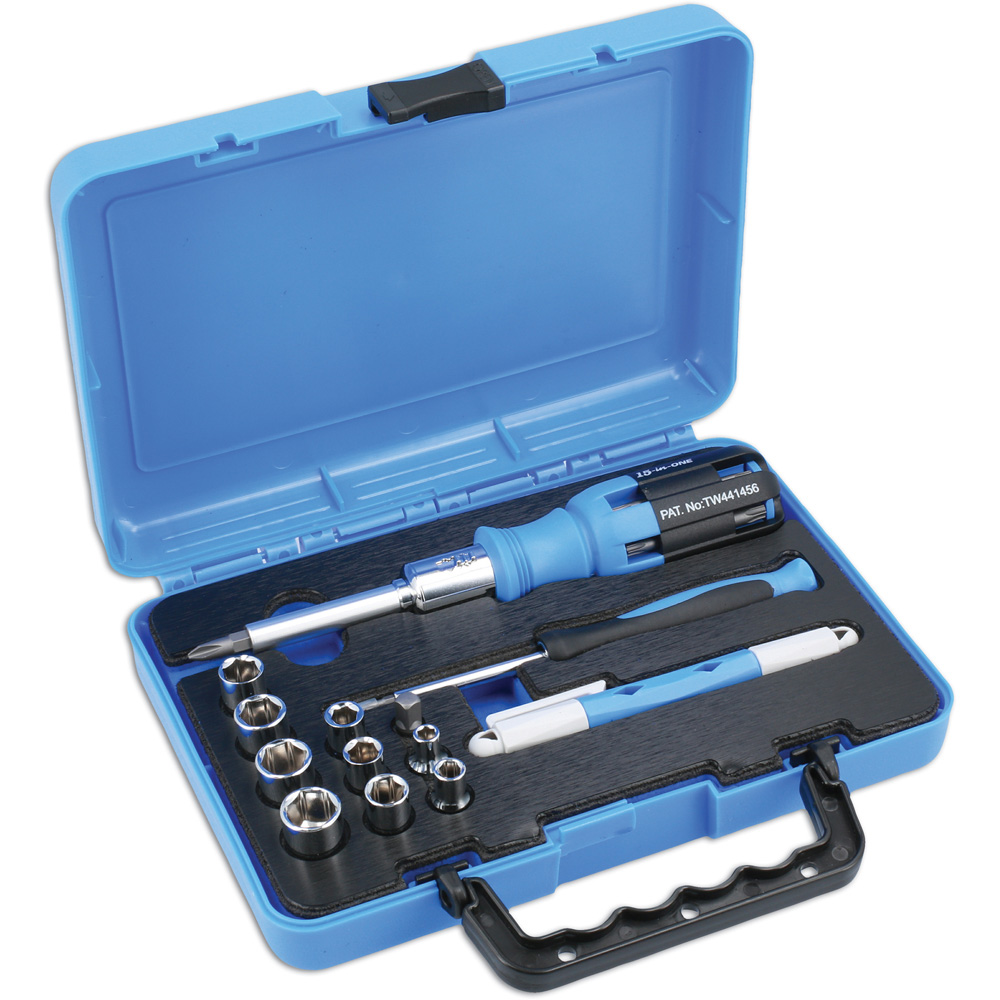 Laser Ratchet 18 Piece Screwdriver Set Image 5