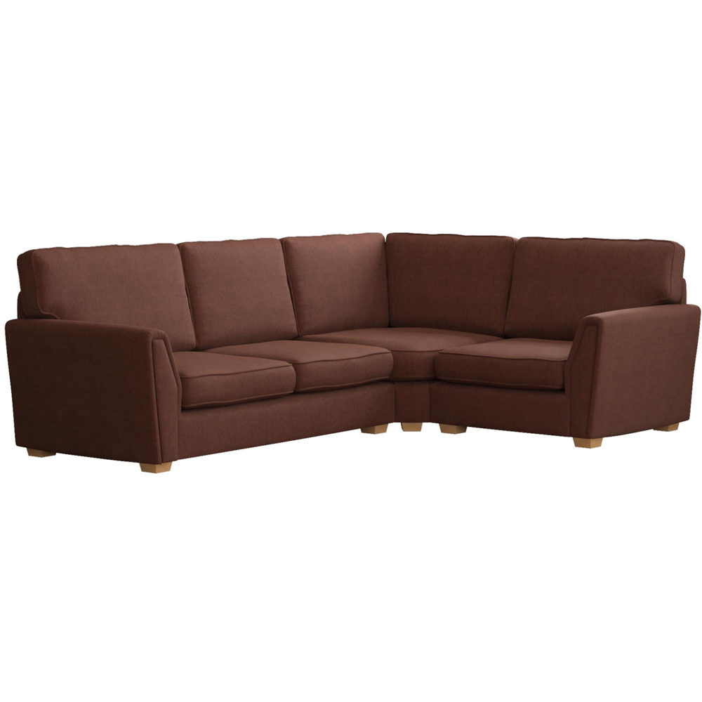 Wendleberry 3 Seater Venice Brick Fixed Back Right Hand Corner Sofa Image 2