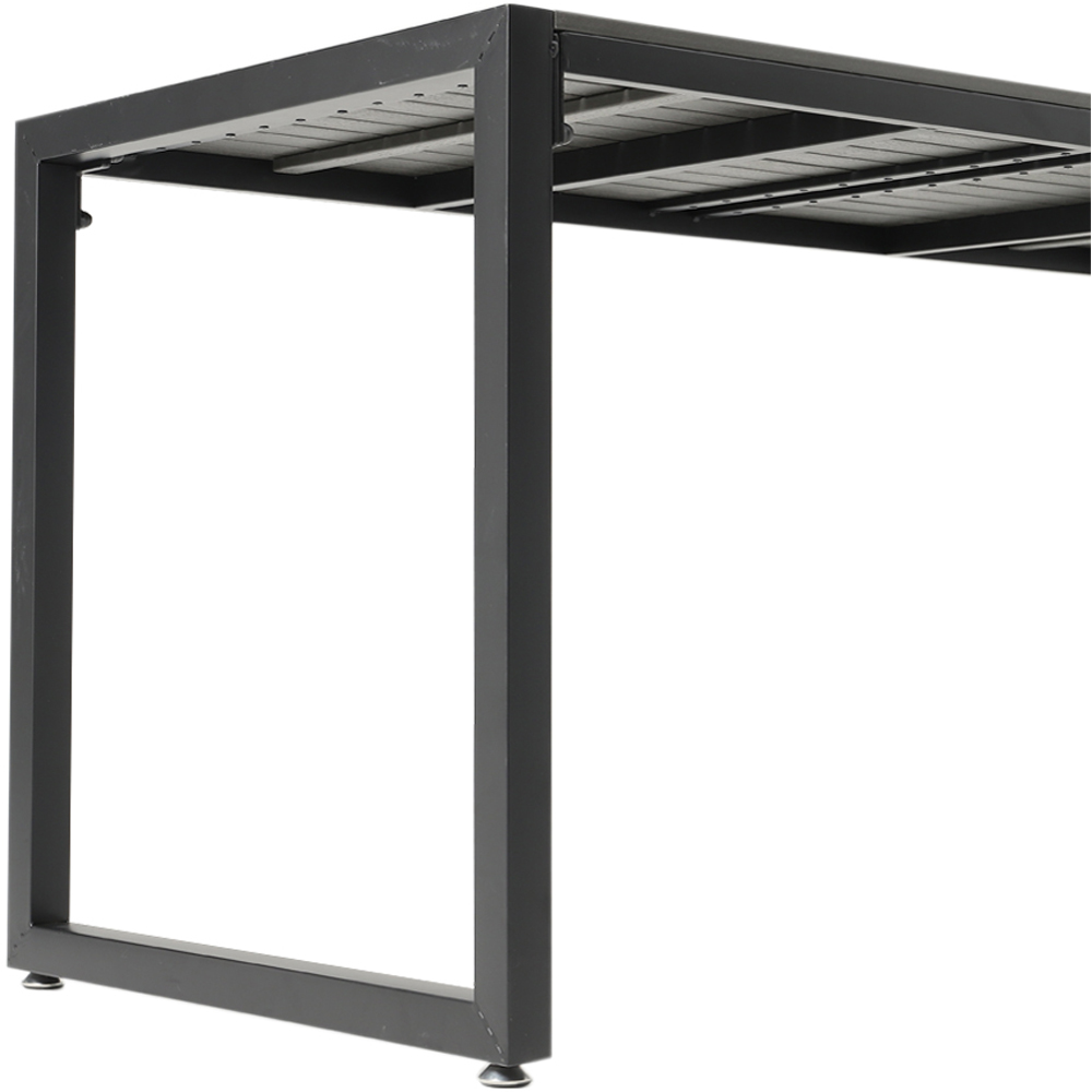 Living and Home 6 Seater Dining Table and Bench Set Image 5