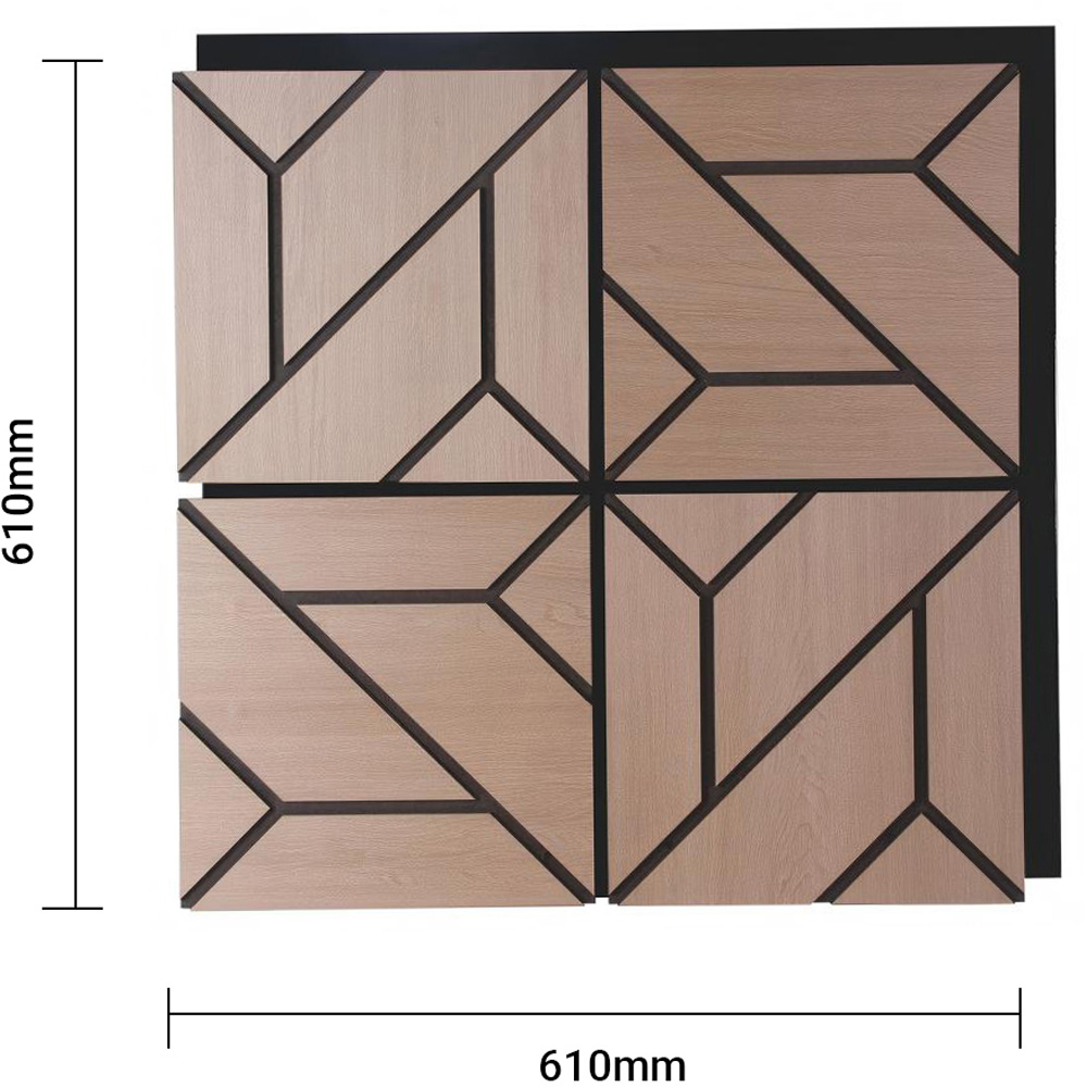 Britwall EchoGrid Acoustic Wall Panel 610 x 610mm Image 4