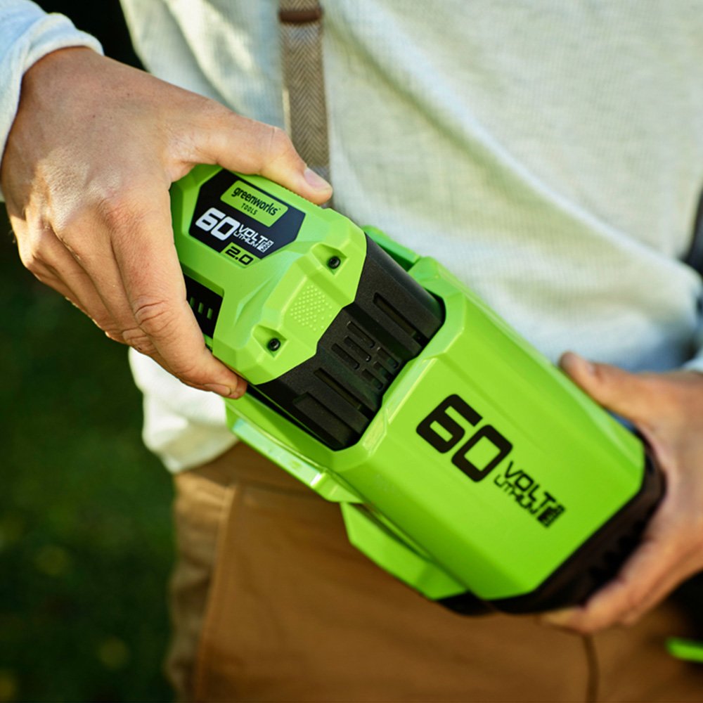 Greenworks 60V 2Ah Lithium Ion Battery Image 2