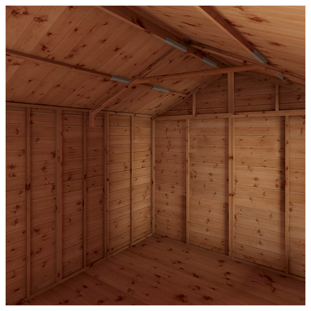 Mercia 10 x 8ft Double Door Premium Sussex Traditional Summerhouse Image 3