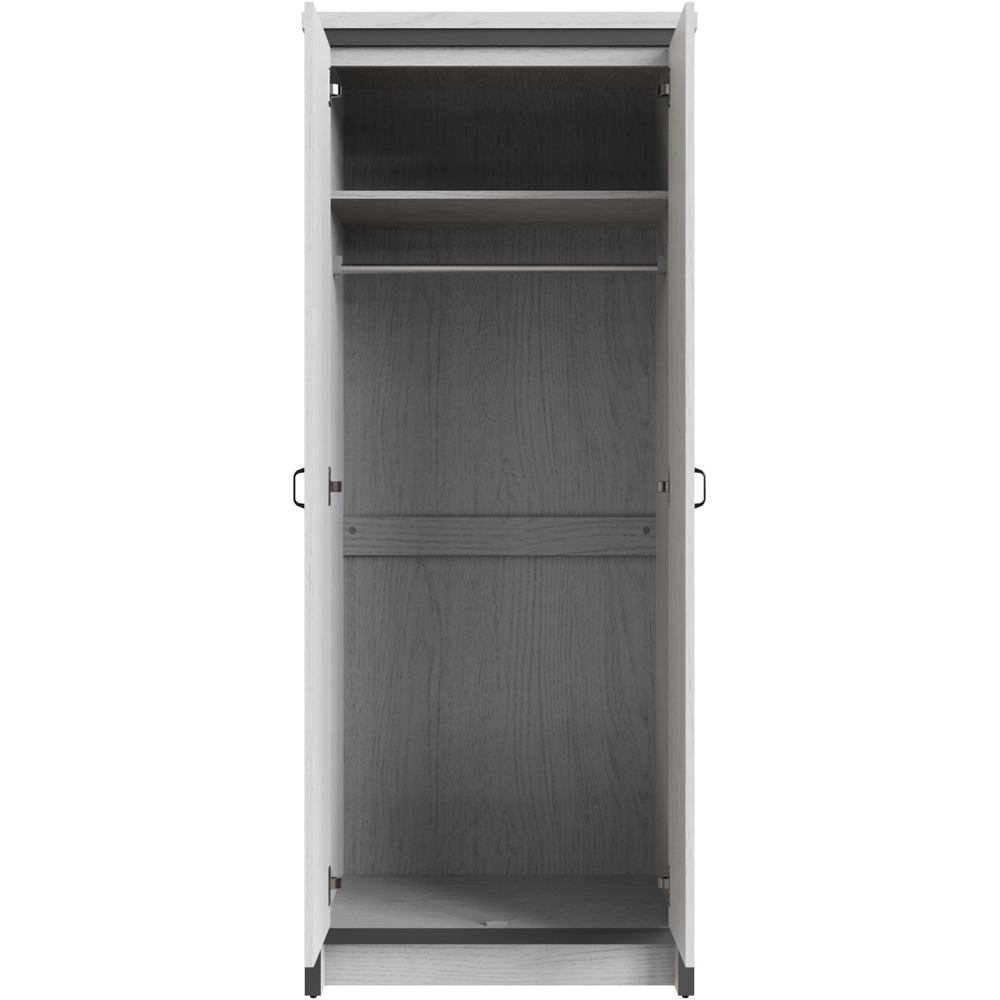 GFW Boston White Oak 3 Piece Bedroom Furniture Set Image 9