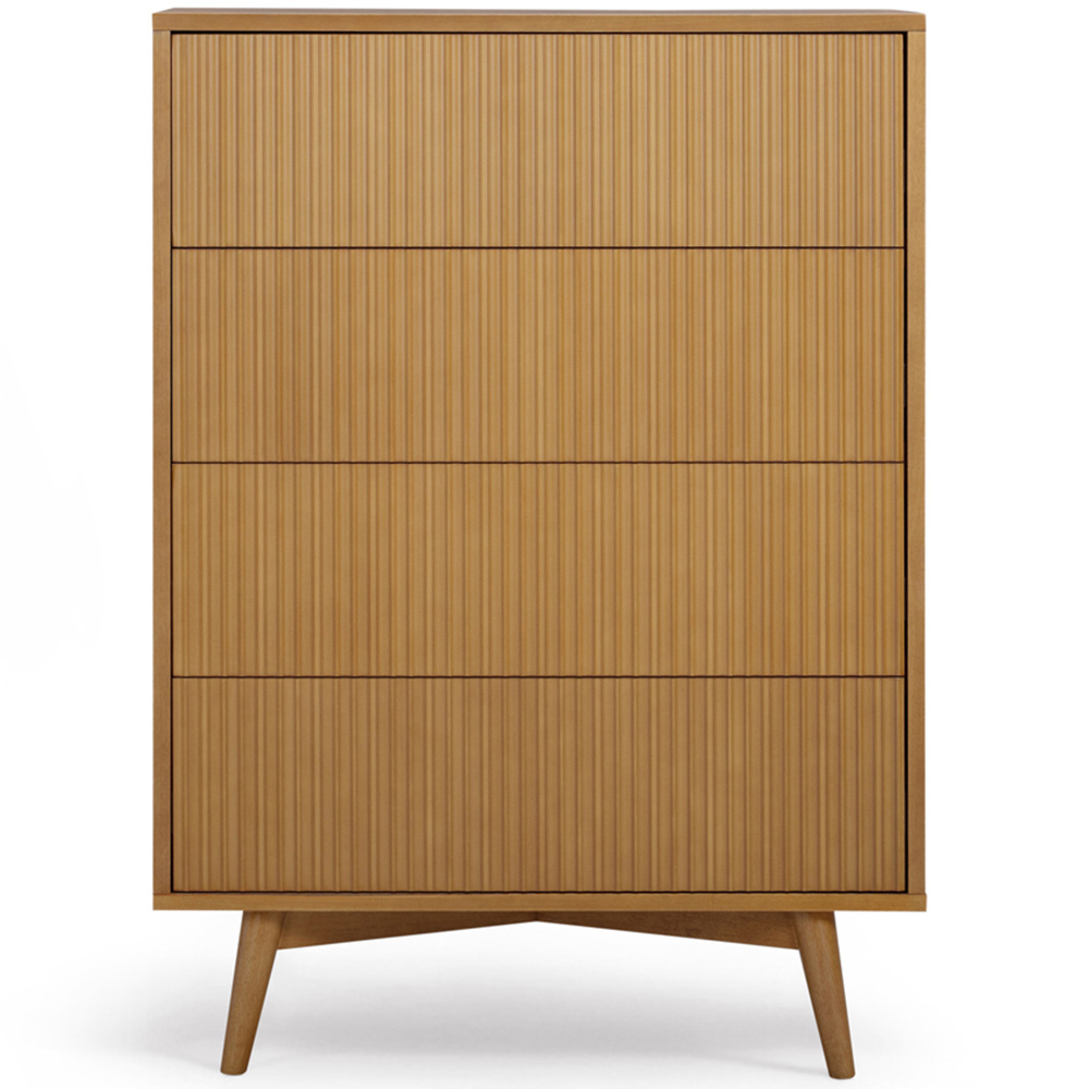 Teamson Home Tremolo 4 Drawer Natural Dresser Image 3