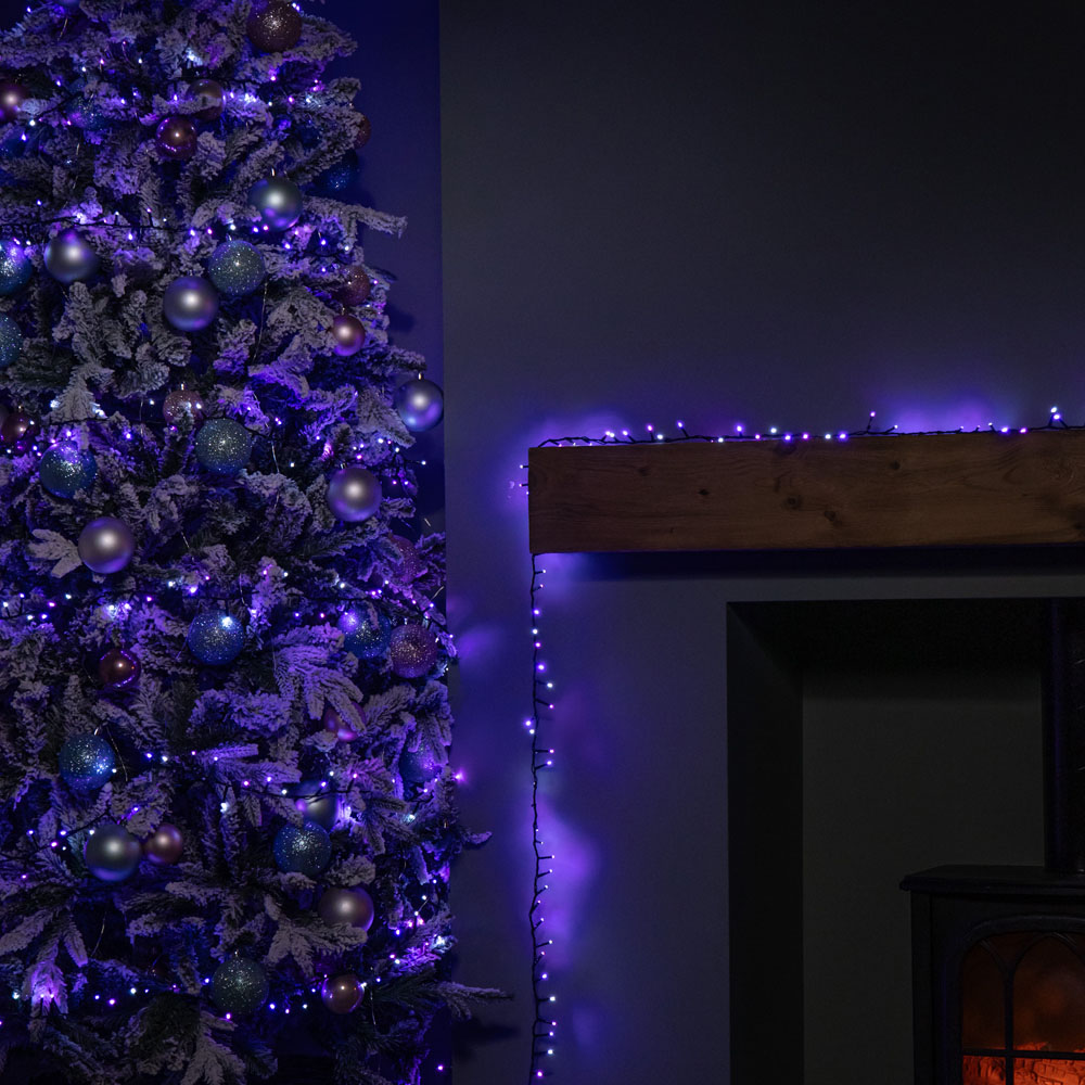 Samuel Alexander TreeBrights 2000 Multicoloured LED Christmas String Lights 50m Image 2