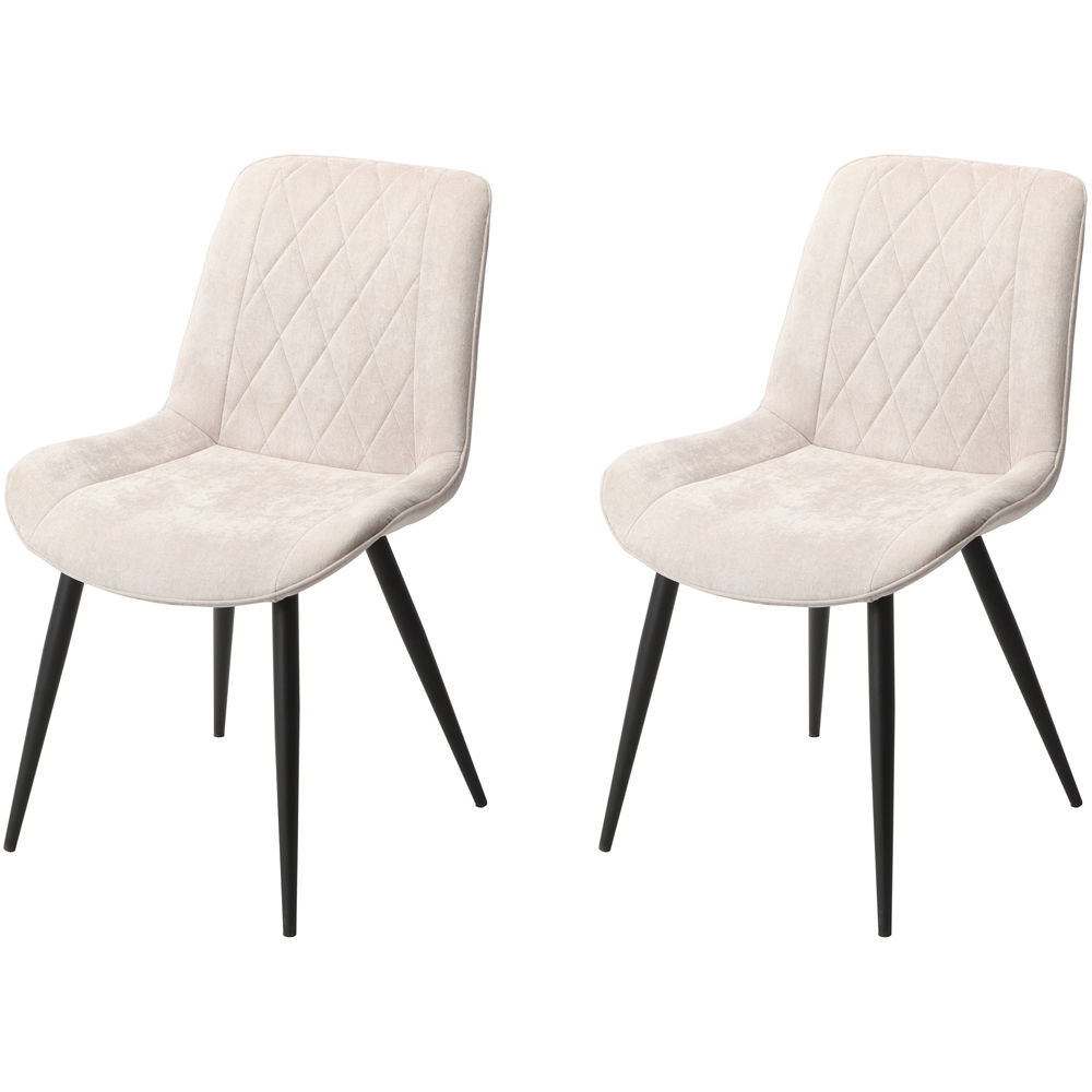 Core Products Aspen Set of 2 Natural Dining Chair Image 2