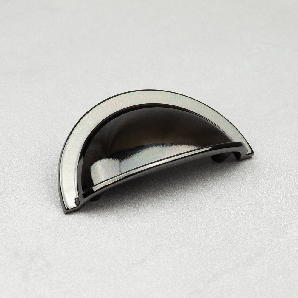 Handle & Home Black Nickel Cup Handle 64mm Image 2