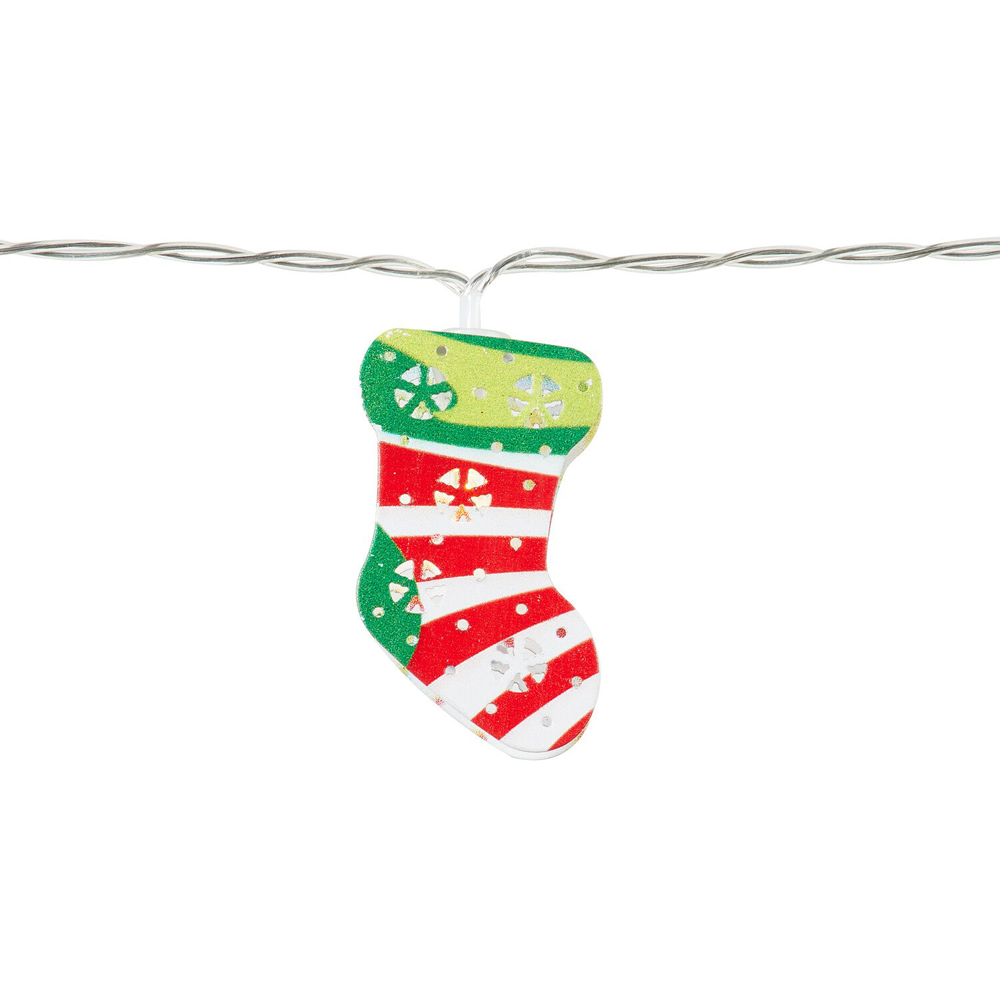 20 LED Christmas Stocking String Light Image 5