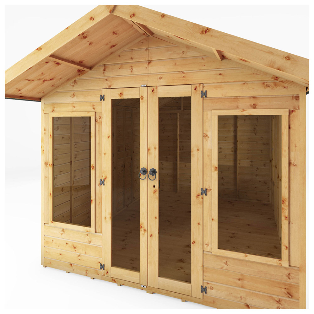 Mercia 10 x 8ft Double Door Premium Sussex Traditional Summerhouse Image 5