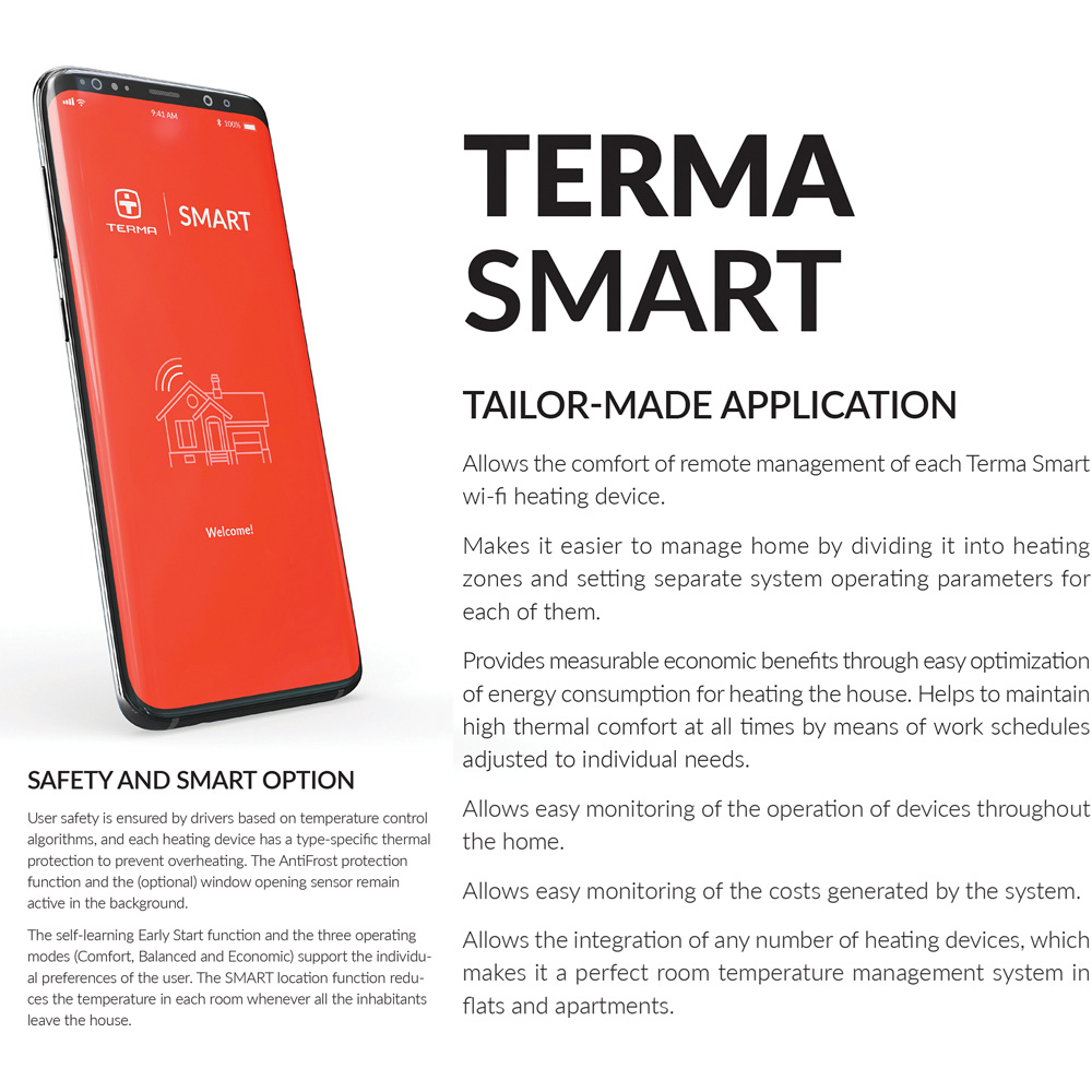 Terma SS1 Smart Split Heating Element Probe 120W Image 3