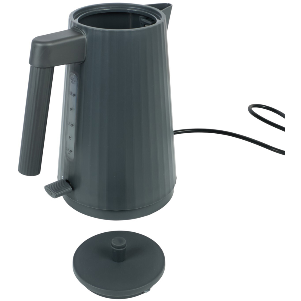 Kitchen Master Ribbed Kettle Charcoal Image 4