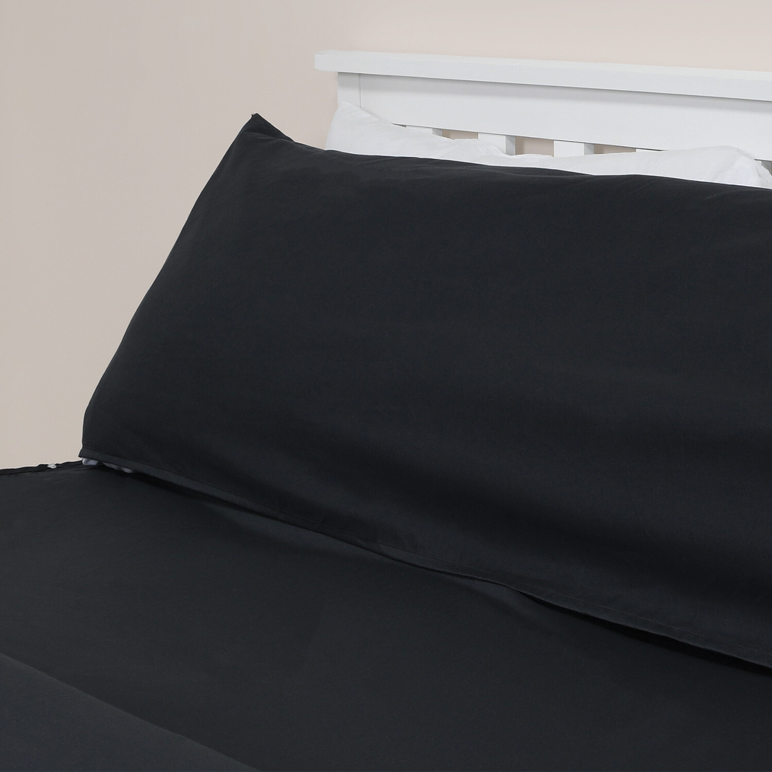 Black Fake Tan Sheet Protector Image 2