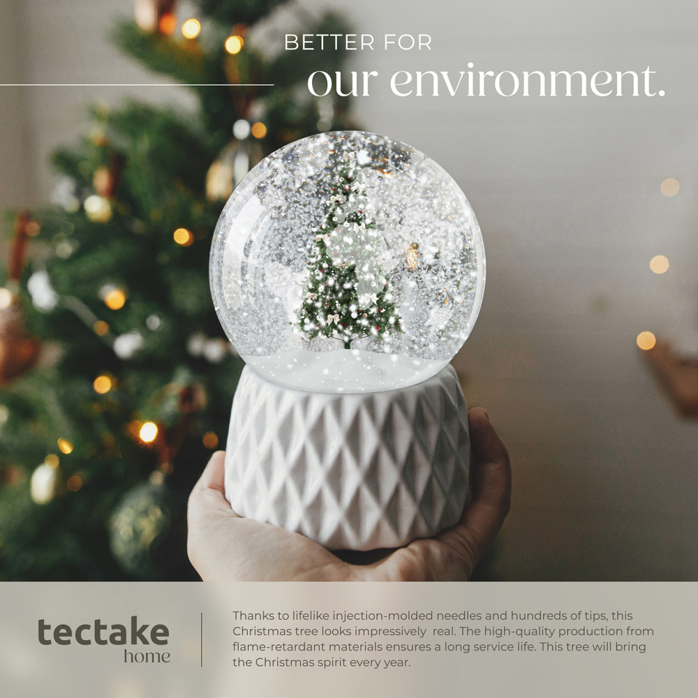 tectake Prancer Green Artificial Christmas Tree 6.8ft Image 7