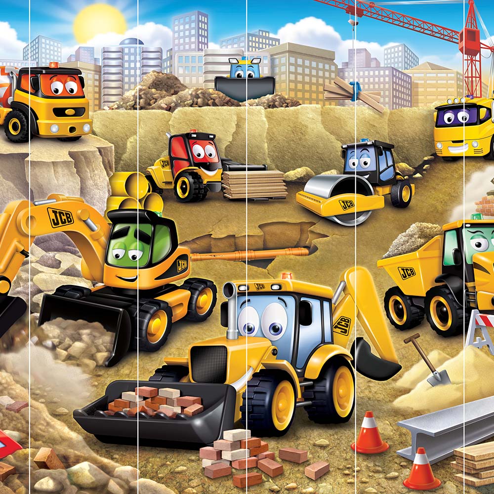 Walltastic My First JCB Wall Mural Image 2
