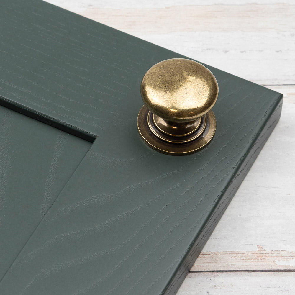 Handle & Home Antique Brass Knob 38mm Image 2