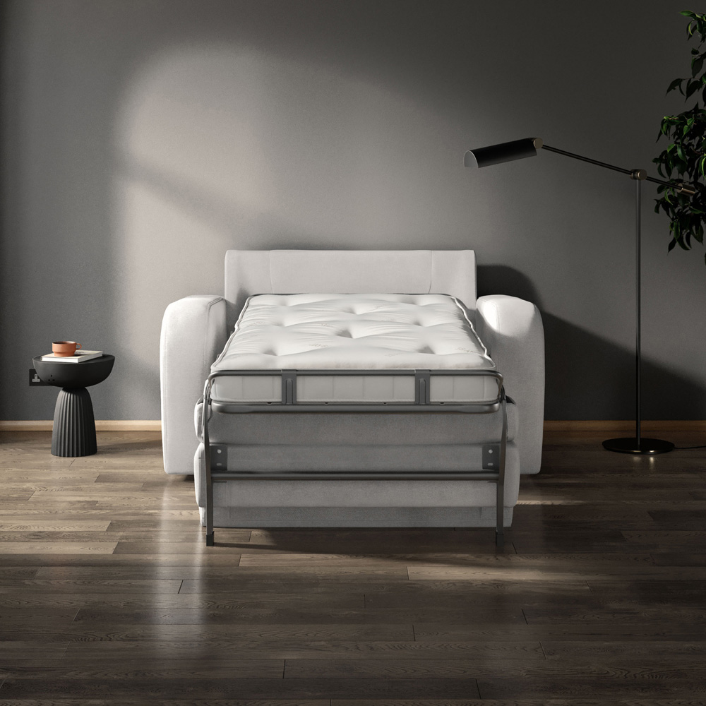 Jay-Be Deco Cosy Chenille Cobalt Snuggler Sofa Bed with e-Sprung Mattress Image 5