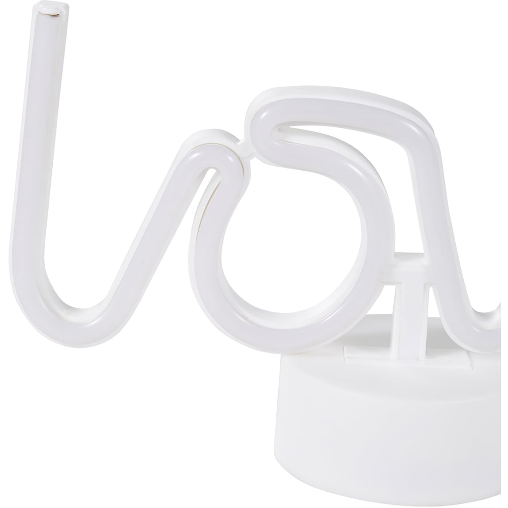 Glow Love Pink Neon LED Table Light Image 4