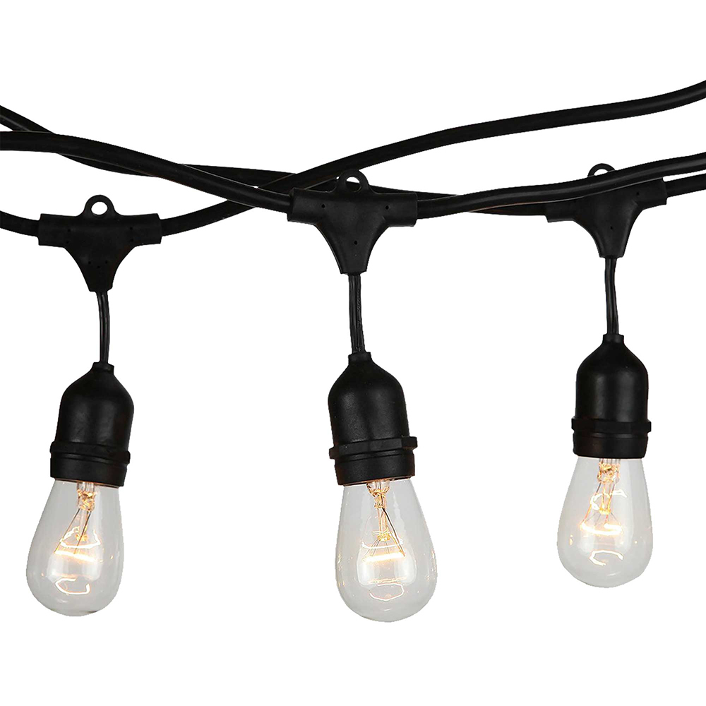 V-TAC 15 Warm White LED Festoon String Light Image 2