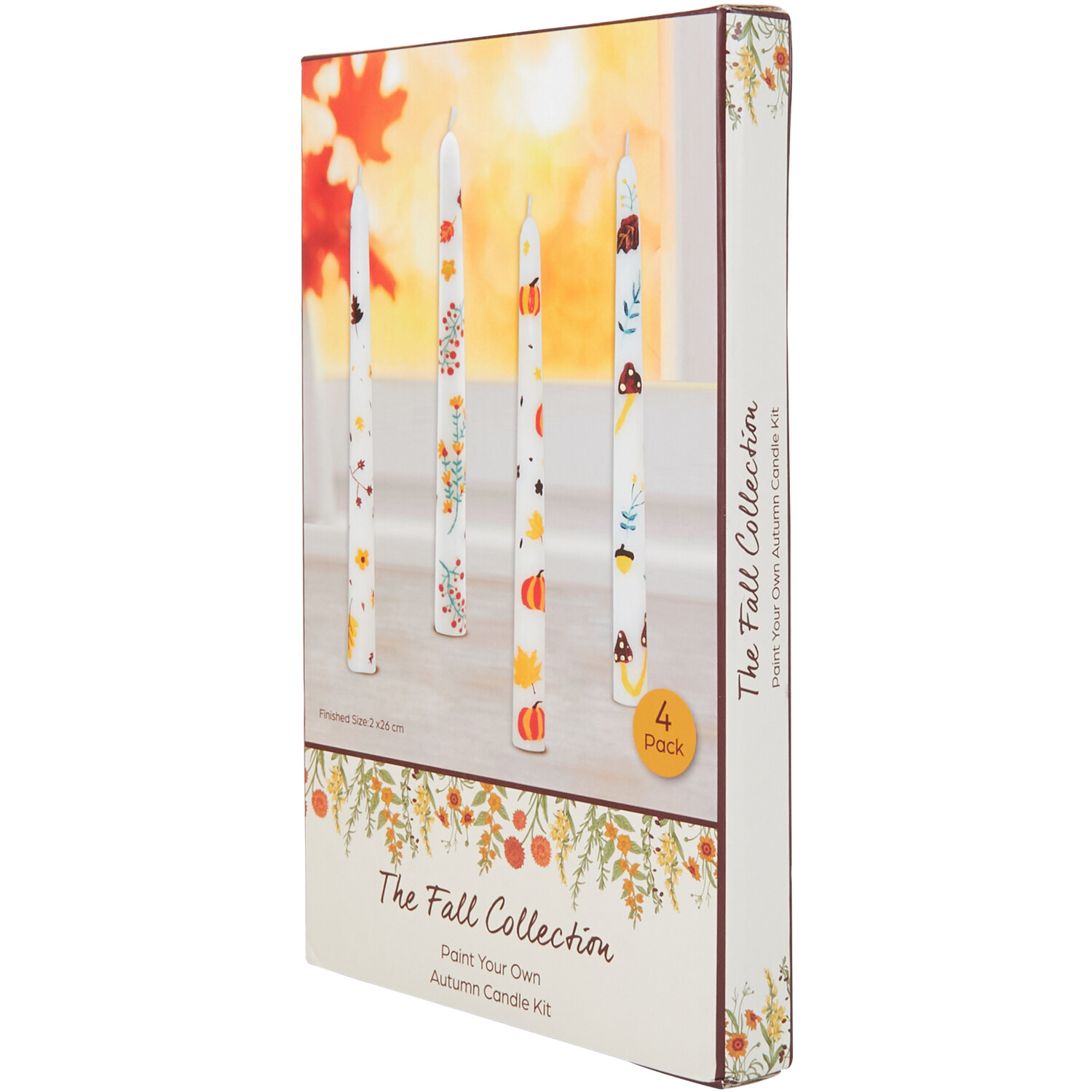 The Fall Collection Paint Your Own Autumn Candle Kit Image 3