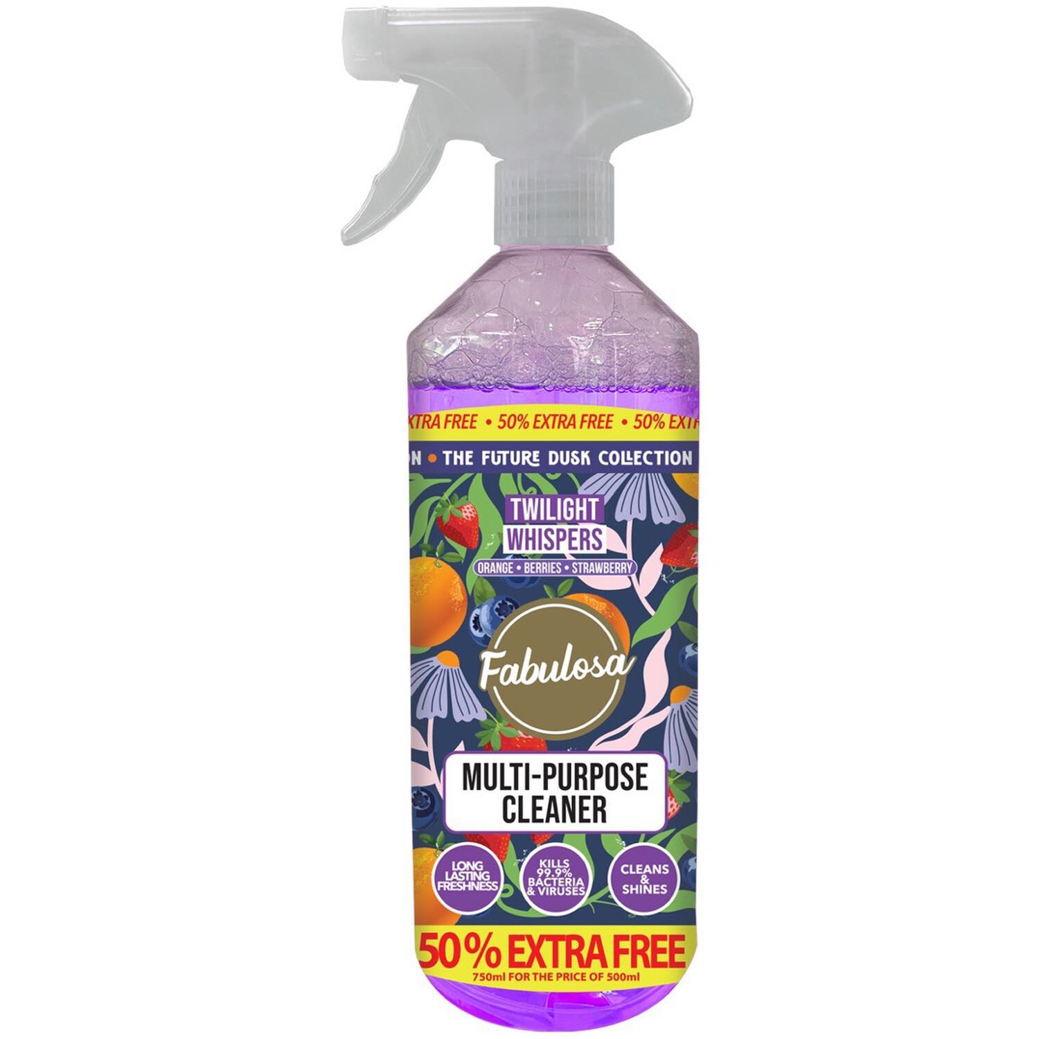 Fabulosa Multi Purpose Cleaner 750ml - Purple / Twilight Whispers Image