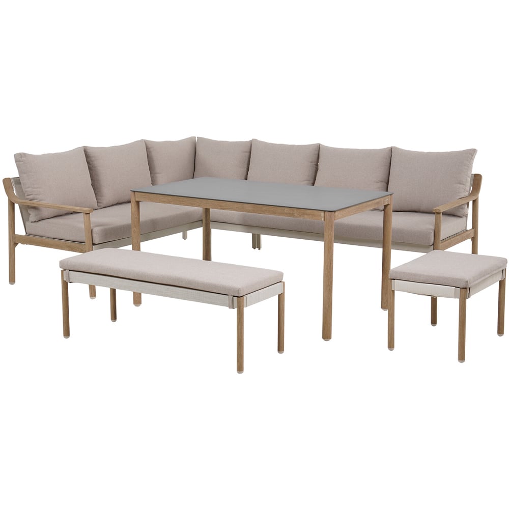 Newmarket Corner Sofa Set - Cream Image 2
