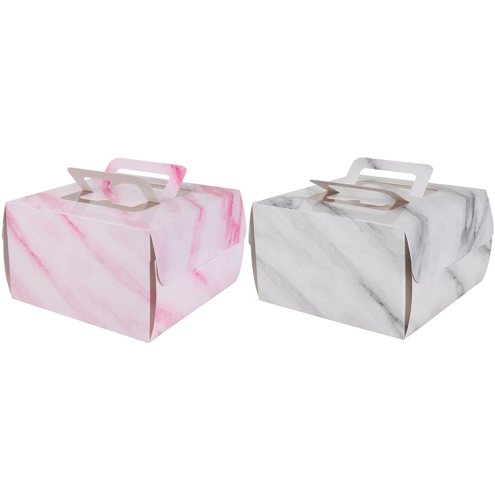 Large Marble Cake Box Image 1