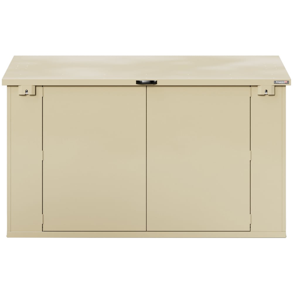 Asgard Access E Plus 8 x 4ft Double Door Cream Garden Shed Image 2