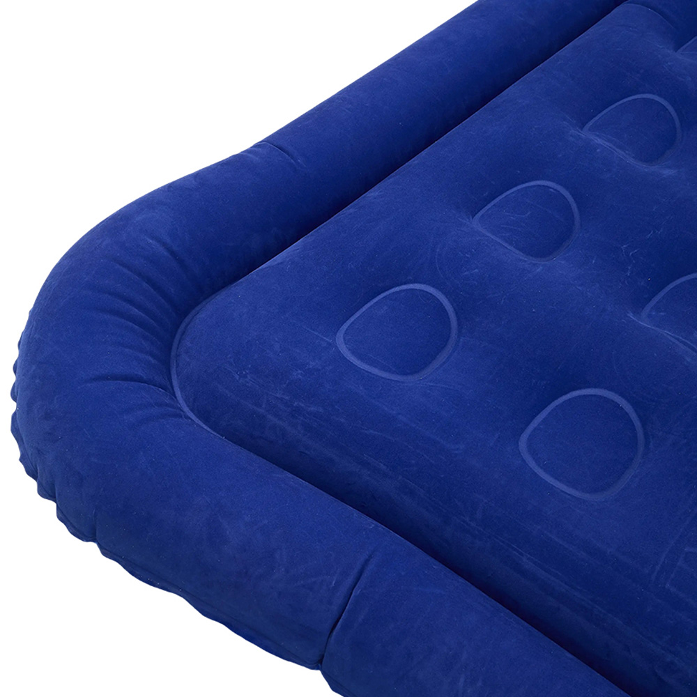 Living and Home Blue Portable Car Air Mattress with Pillows Image 5