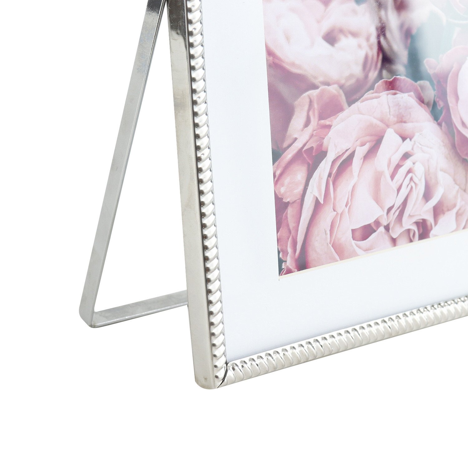 Penelope Metal Easel Frame - Silver / 6 x 4in Image 4