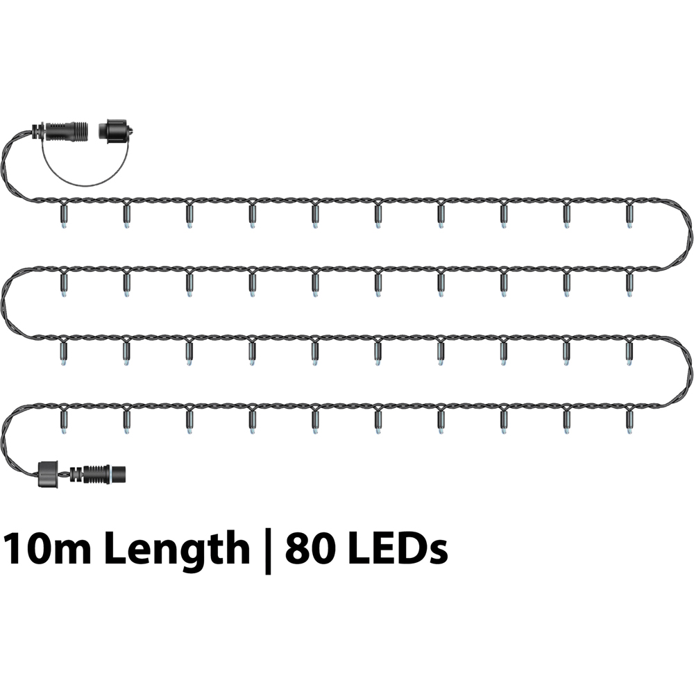 Eagle Connect 80 Cool White LED String Light 10m Image 8