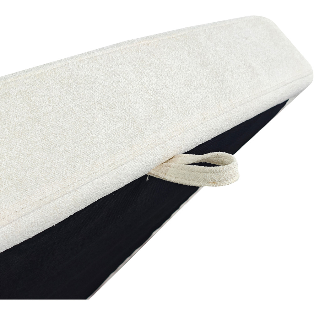 Aspire Nexis 3 Seater Natural Right Hand Chaise Corner Sofa Bed Image 6