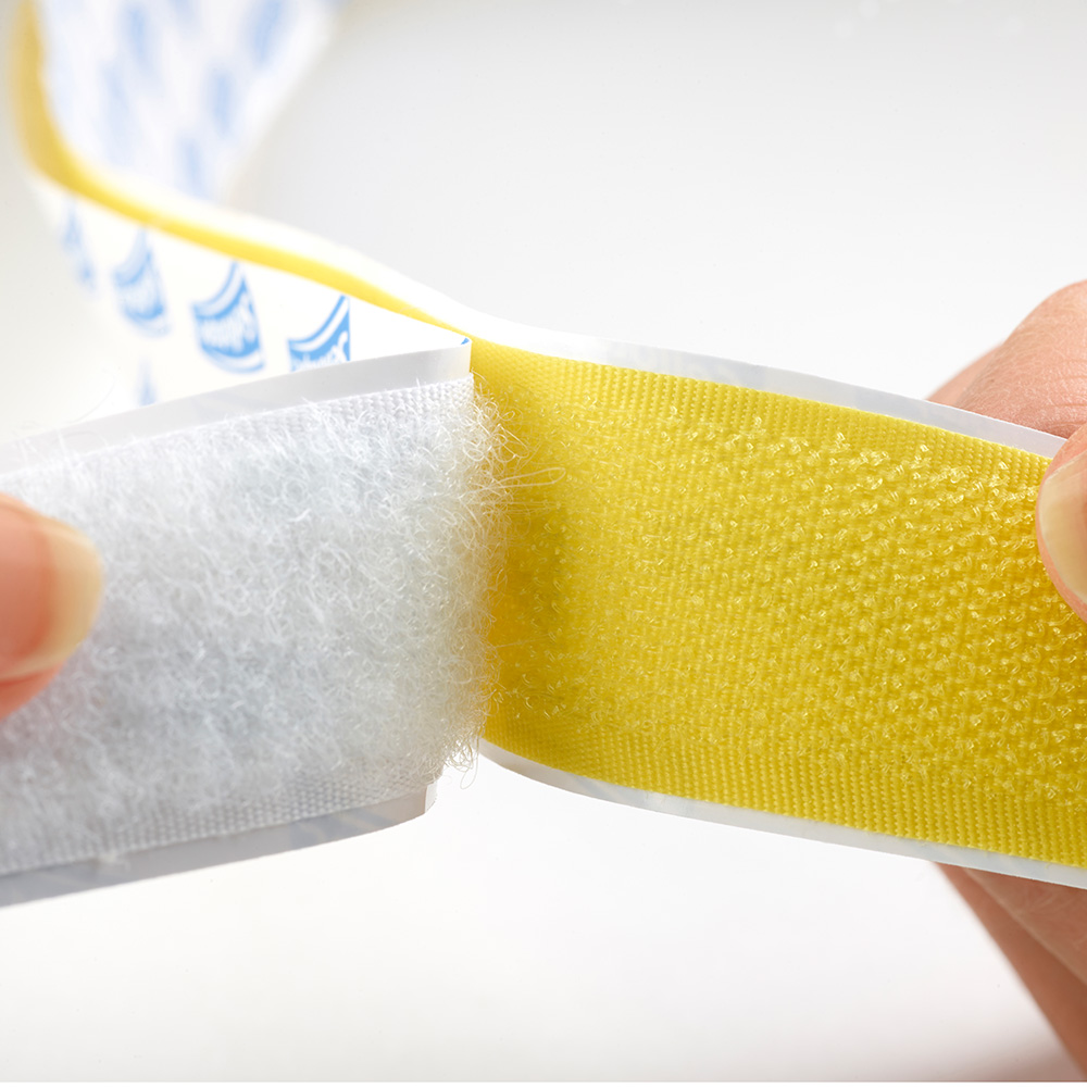 Sellotape Stick-on Hook and Loop Strips 20mm x 0.45m Image 2