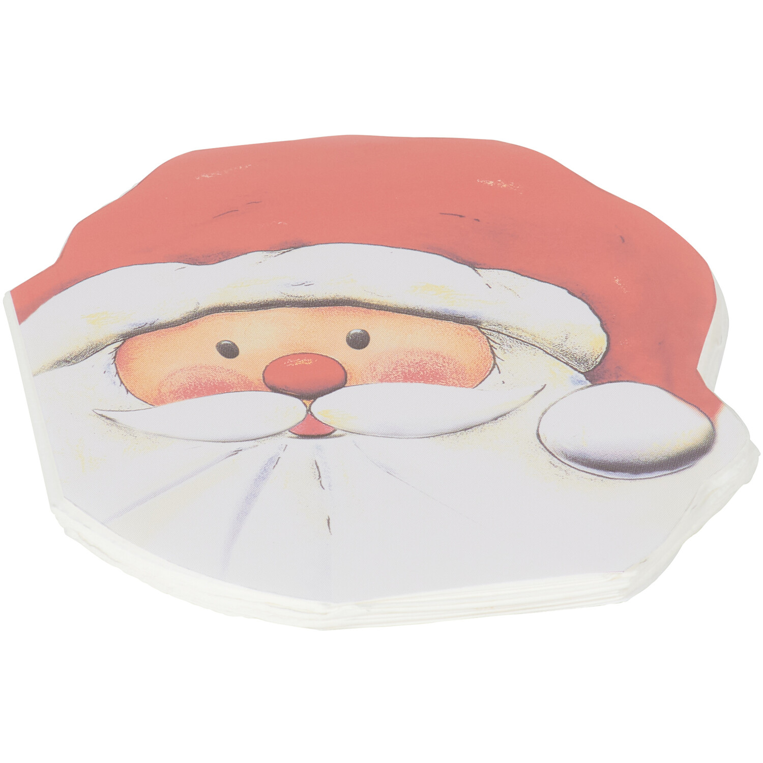 Set of 20 Santa or Pudding Napkins - Multicolour Image 10