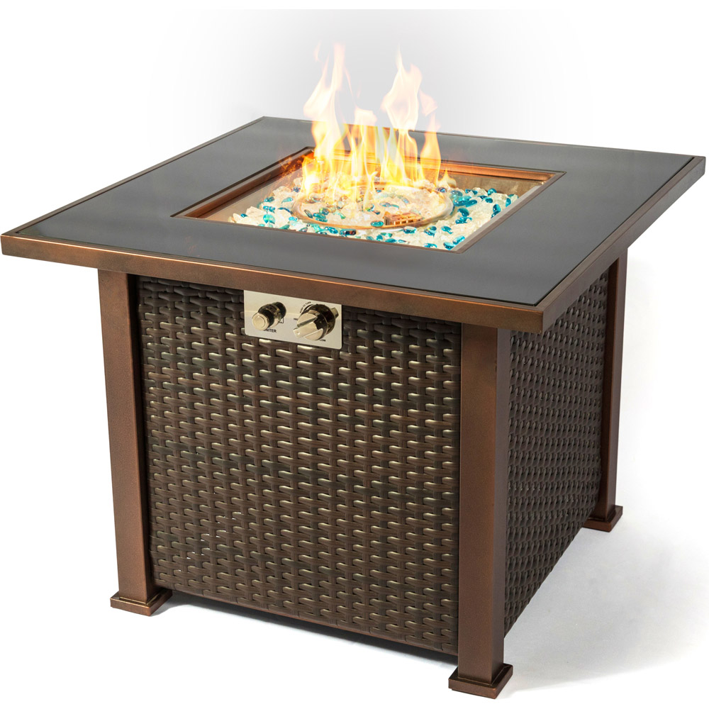 MDA Designs Ostara Propane Outdoor Firepit Image 3