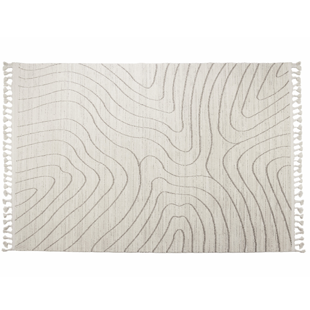 Esselle Home Arctic Contour Natural and Mink Rug 160 x 230cm Image 1