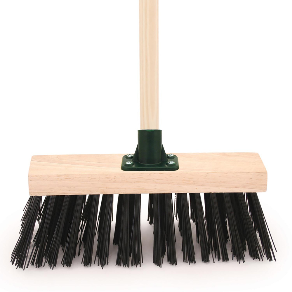 PVC Broom and Handle - Black Image