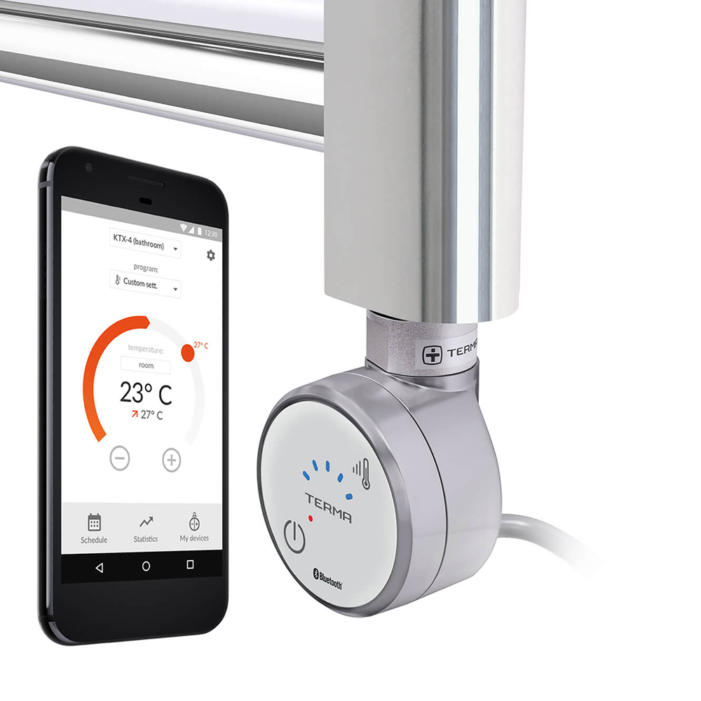 Terma MOA Blue Chrome Heating Element 1000W Image 4