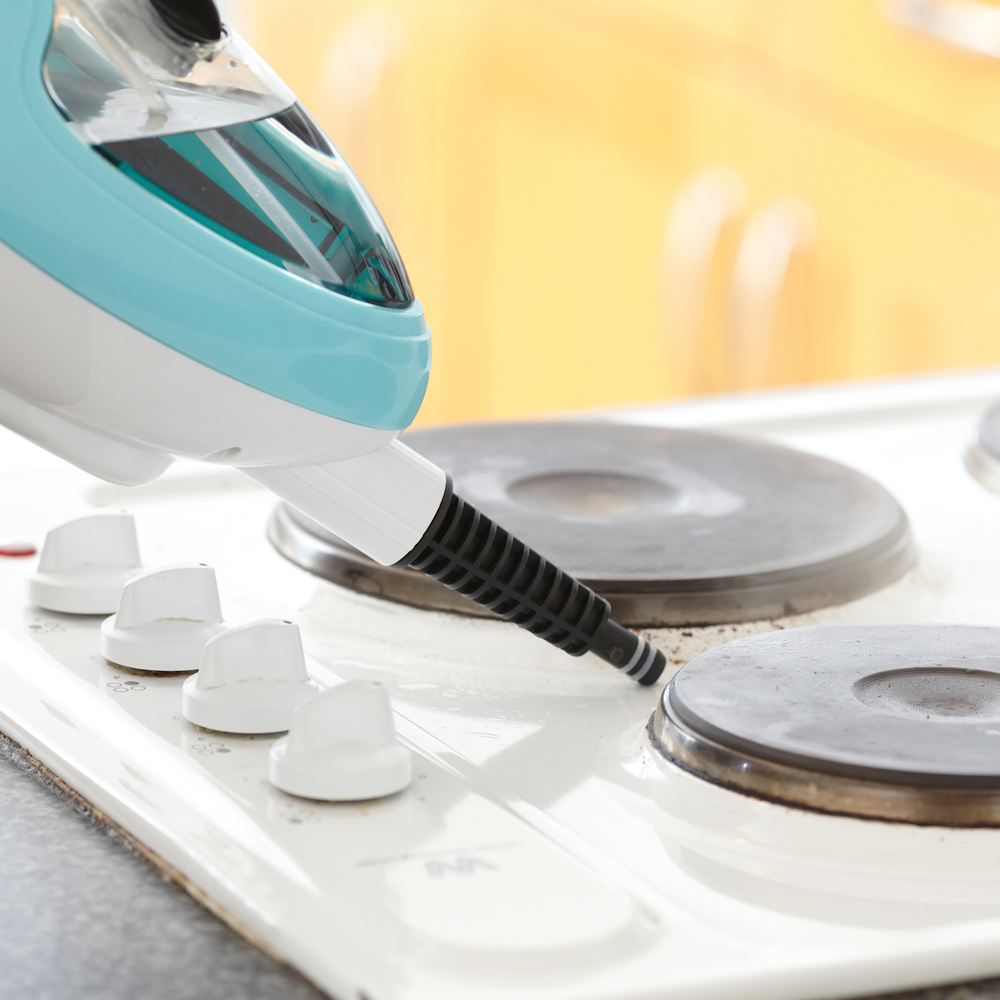 Neo Dark Grey and Copper Steam Mop Cleaner Mop Cleaner and Hand Steamer Image 4