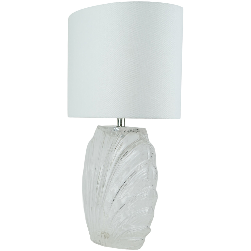 Glass Shell Table Lamp Image 3