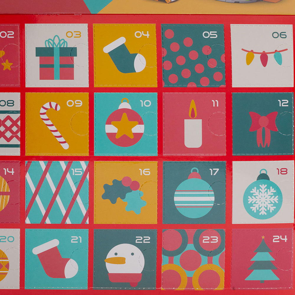 Living and Home Kids Christmas Toy Advent Calendar Image 3
