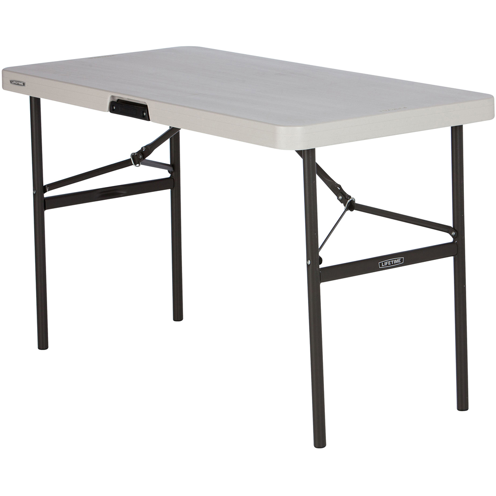 Lifetime Products 4 Seater Foldable Commercial Table White Image 2