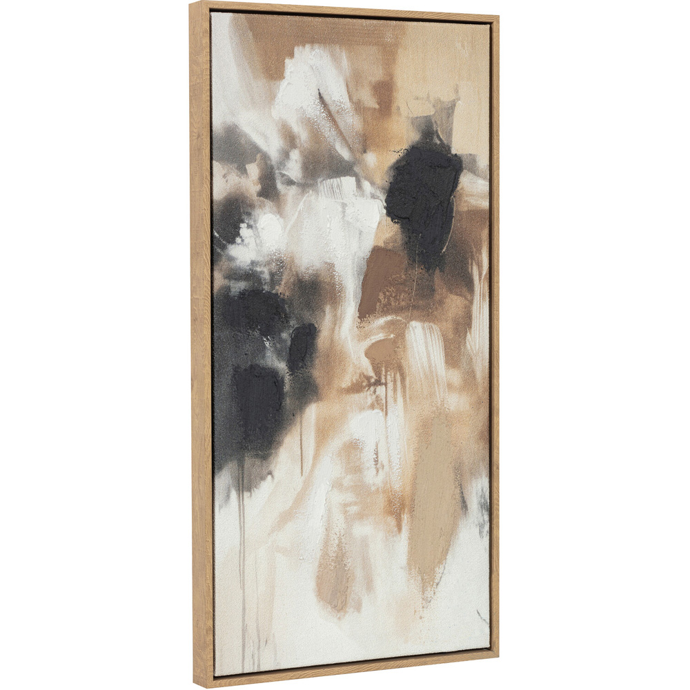 Set of 2 Hand Painted Deep Tonal Canvases Image 5