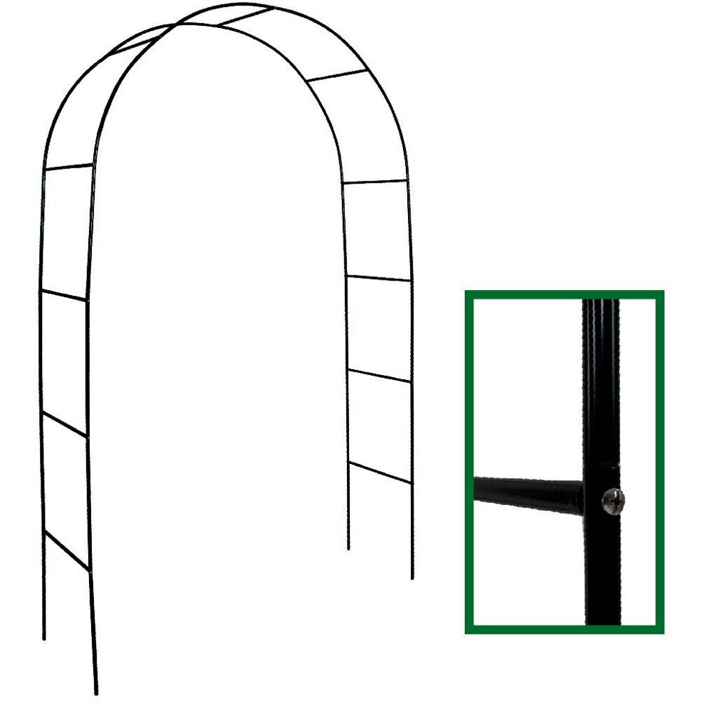 tectake Steel Rose Arch Image 3