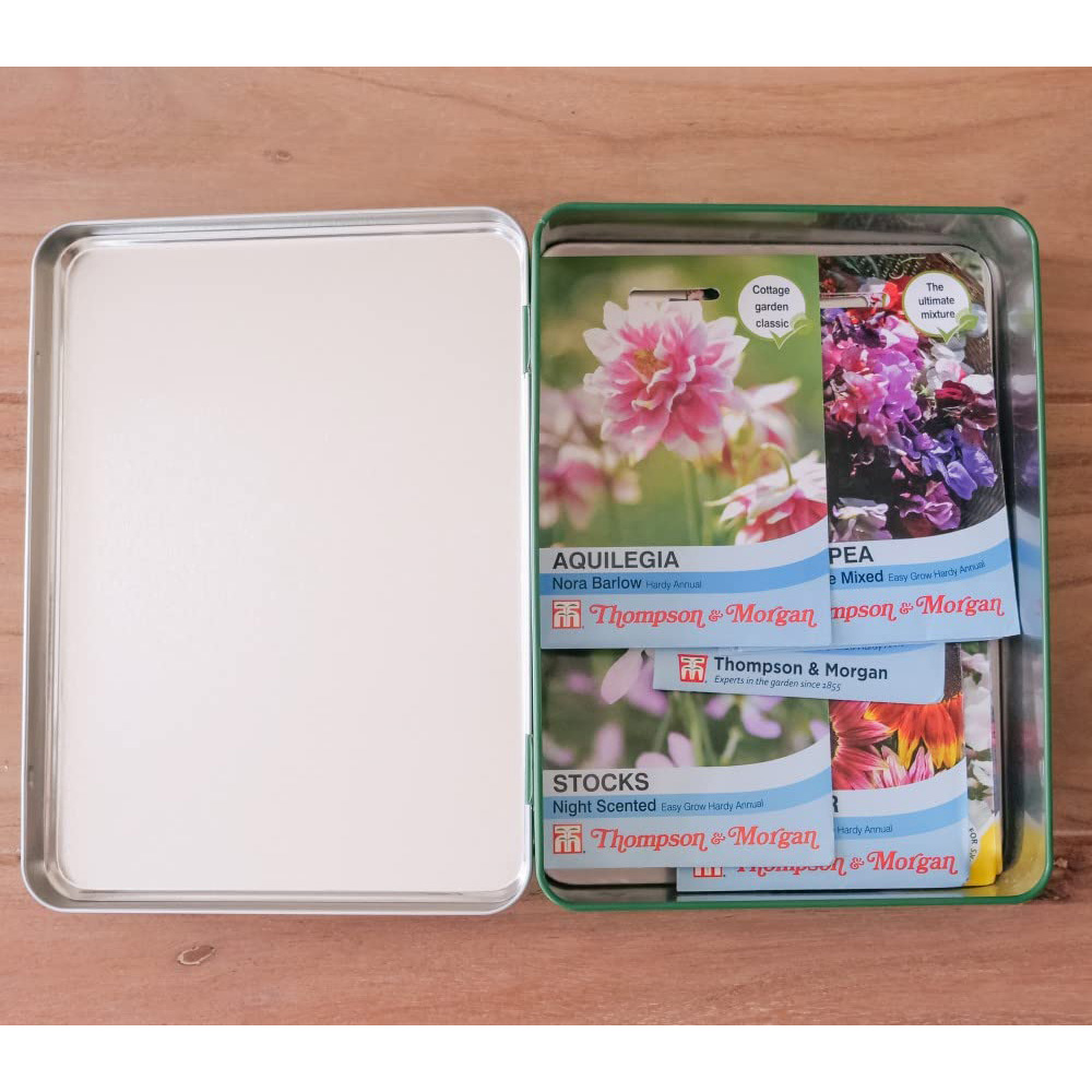 Thompson & Morgan Hard Good Seed Collection Tin with Flower Image 6