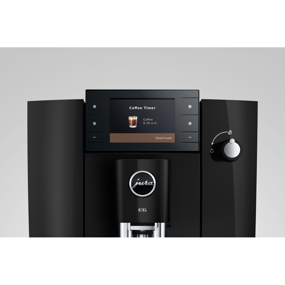 Jura E6 15805 Piano Black Bean-to-Cup Coffee Machine Image 7