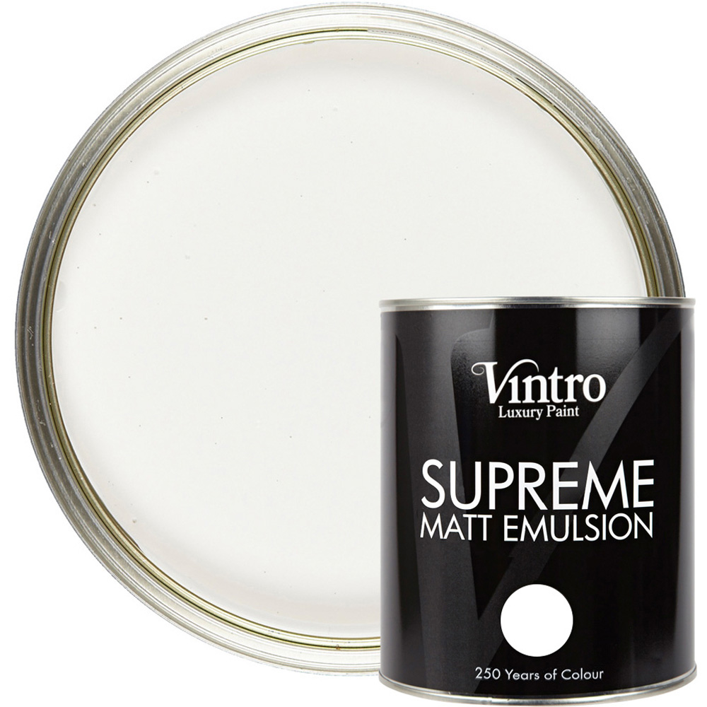Vintro Paint Crystal Matt Emulsion Interior Paint 1L Image 1